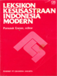Image of Leksikon Kesusastraan Indonesia Modern