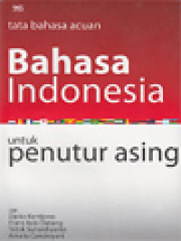 Tata Bahasa Acuan Bahasa Indonesia Untuk Penutur Asing