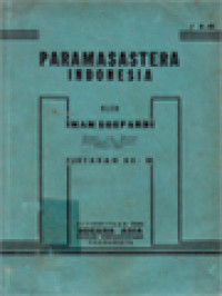 Image of Paramasastera Indonesia (Jang Sederhana)