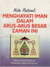 Image of Nota Pastoral: Menghayati Iman Dalam Arus-Arus Besar Zaman Ini