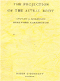 The Projection Of The Astral Body