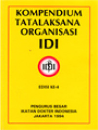 Image of Kompendium Tatalaksana Organisasi IDI