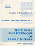 The Theory And Technique Of Family Therapy