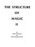 The Structure Of Magic II