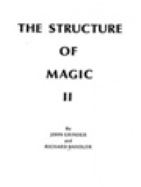 The Structure Of Magic II