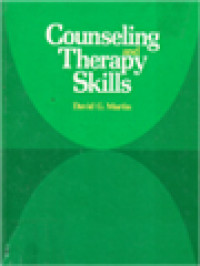 Counseling And Therapy Skills