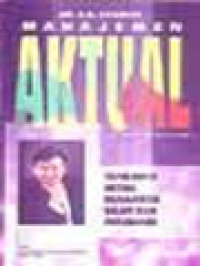 Image of Manajemen Aktual: Topik-Topik Aktual Manajemen Dalam Riak Perubahan