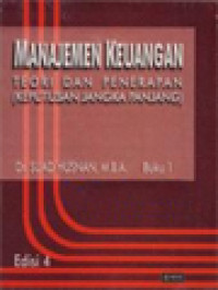 Manajemen Keuangan: Teori Dan Penerapan (Keputusan Jangka Panjang) 1