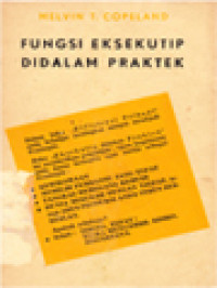 Fungsi Eksekutip Didalam Praktek