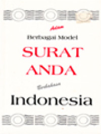Image of Berbagai Model Surat Anda Berbahasa Indonesia