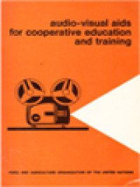 Audio-Visual Aids For Cooperative Education And Training