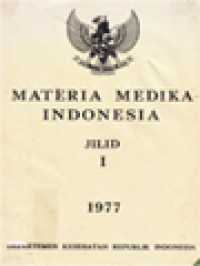 Materia Medika Indonesia I