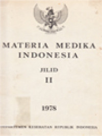 Materia Medika Indonesia II