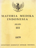 Materia Medika Indonesia III