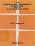 Perubahan-Perubahan Struktur Dalam Masyarakat Jawa