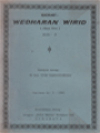 Image of Serat Wedaran Wirid II