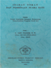 Image of Ibadat Tobat Dan Pembinaan Suara Hati