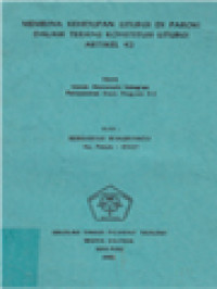 Membina Kehidupan Liturgi Di Paroki Dalam Terang Konstitusi Liturgi Artikel 42