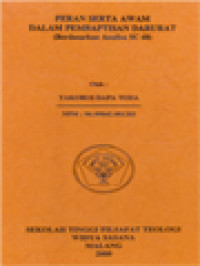 Image of Peran Serta Awam Dalam Pembaptisan Darurat (Berdasarkan Analisa SC 68)