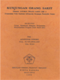 Kunjungan Orang Sakit, Menurut Liturgi Orang Sakit Jilid 1 (Terjemahan Ordo Unctionis Infirmorum Eorumque Pastoralis Curae)