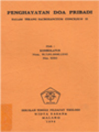 Image of Penghayatan Doa Pribadi, Dalam Terang Sacrosanctum Concilium 12