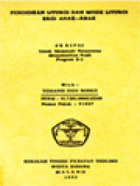 Image of Pendidikan Liturgi Dan Musik Liturgi Bagi Anak-Anak