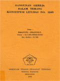 Bangunan Gereja Dalam Terang Konstitusi Liturgi No. 124D