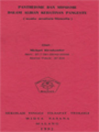 Image of Pantheisme Dan Monisme Dalam Aliran Kebatinan Pangestu (Suatu Analisis Filosofis)