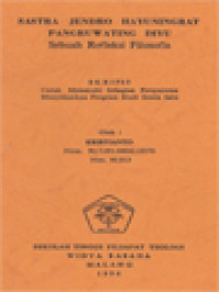 Image of Sastra Jendro Hayuningrat Pangruwating Diyu, Sebuah Refleksi Filosofis