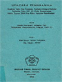 Upacara Pemakaman (Analisis Teks Dan Tinjauan Teologis-Liturgis-Pastoral Terhadap Teks S.C.81, Ordo Exsequiarum Editio Typica 1969 Dan Buku Upacara Pemakaman)