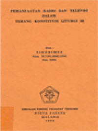 Image of Pemanfaatan Radio Dan Televisi Dalam Terang Konstitusi Liturgi 20