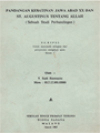 Image of Pandangan Kebatinan Jawa Abad XX Dan St. Augustinus Tentang Allah (Sebuah Studi Perbandingan)