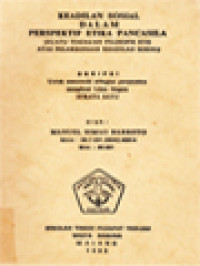 Image of Keadilan Sosial Dalam Perspektif Etika Pancasila (Suatu Tinjauan Filosofis Etis Atas Pelaksanaan Keadilan Sosial)