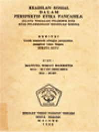 Keadilan Sosial Dalam Perspektif Etika Pancasila (Suatu Tinjauan Filosofis Etis Atas Pelaksanaan Keadilan Sosial)