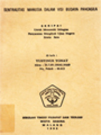 Image of Sentralitas Manusia Dalam Visi Budaya Pancasila