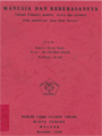 Manusia Dan Kebebasannya (Telaah Filosofis Analitis Kritis Dan Refleksi Atas Pemikiran Jean Paul Sartre)