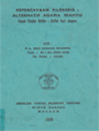 Kepercayaan Filosofis: Alternatif Agama Wahyu, Telaah Filsafat Chiffer-Chiffer Karl Jaspers