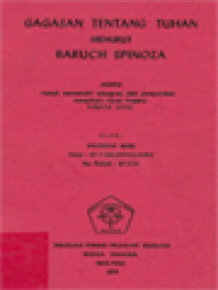 Gagasan Tentang Tuhan Menurut Baruch Spinoza