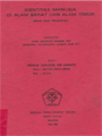 Image of Identitas Manusia Di Alam Barat Dan Alam Timur, Sebuah Studi Perbandingan