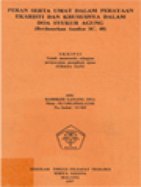 Image of Peran Serta Umat Dalam Perayaan Ekaristi Dan Khususnya Dalam Doa Syukur Agung (Berdasarkan Analisa SC. 48)