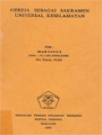 Image of Gereja Sebagai Sakramen Universal Keselamatan