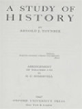 A Study Of History: Abridgement of Volumes I-IV by D.C. Somervell