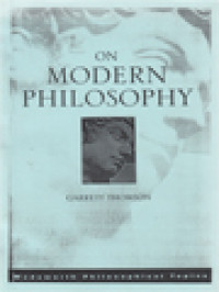 On Modern Philosophy