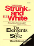 The Elements Of Style