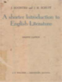 A Shorter Introduction To English Literature