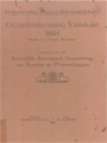 Oudheidkundig Verslag 1924: Uitgegeven Door Het Koninklijk Bataviaasch Genootschap Van Kunsten En Wetenschappen