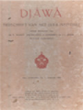 Djåwå Tijdschrift Van Het Java Instituut - 20ste Jaargang, No 1, Januari 1940