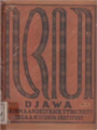 Image of Djåwå: Driemaandelijksch Tijdschrift (Nummer 3 - September 1923)
