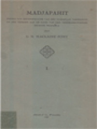 Image of Madjapahit I: Poging Tot Reconstructie Van Het Stadsplan, Nagezocht Op Het Terrein Aan De Hand Van Den Middeleeuwschen Dichter Prapañca