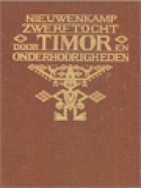 Image of Nieuwenkamp Zwerftocht Door Timor En Onderhoorigheden